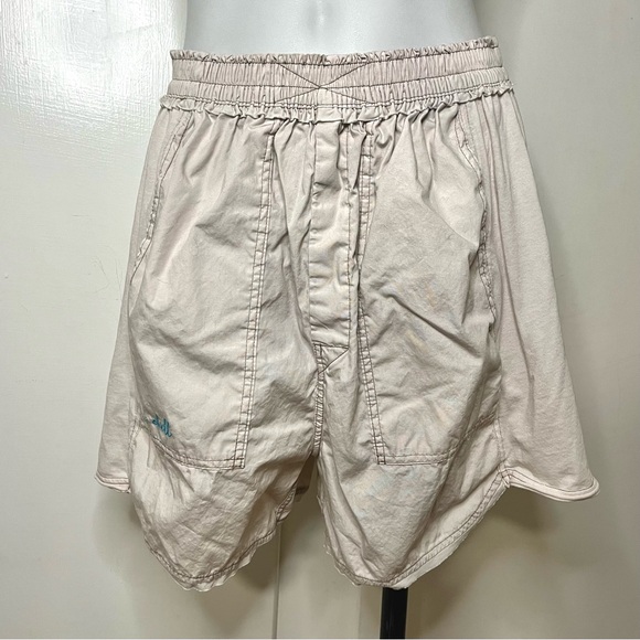 Free People Other - Free People Intimately Off White Perfect Pima Lounge Boxer Shorts XS